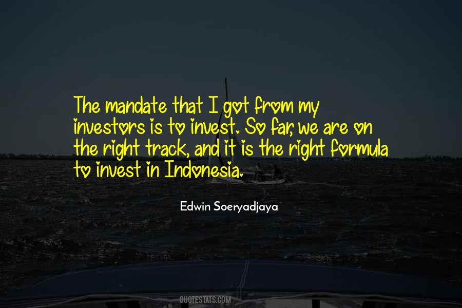 Right Formula Quotes #222360