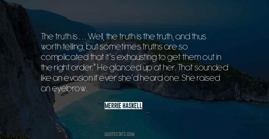Quotes About Telling It Like It Is #384079