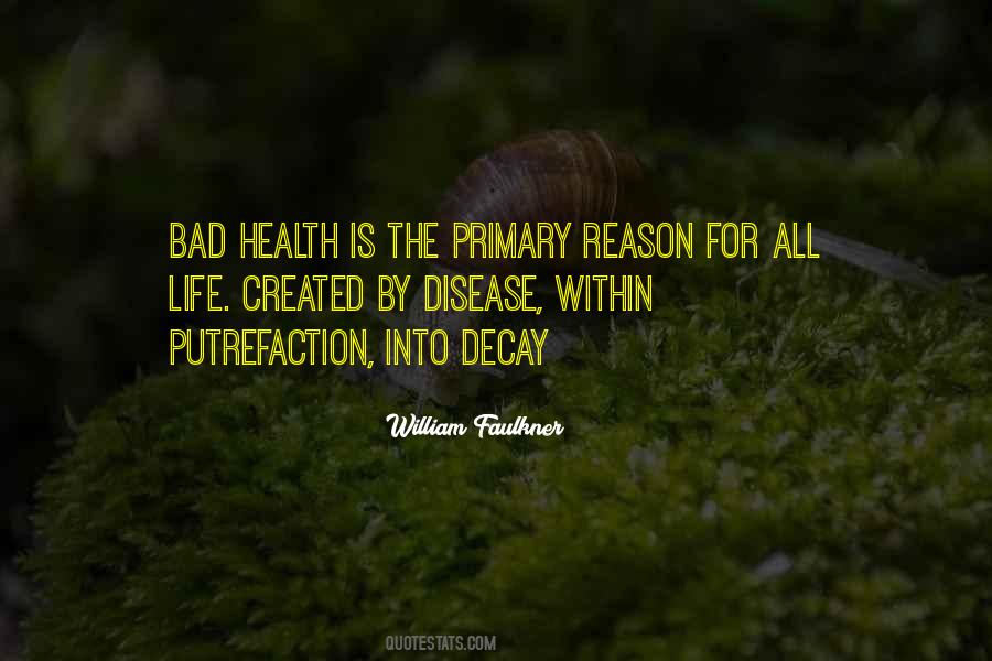 Bad Health Quotes #985346