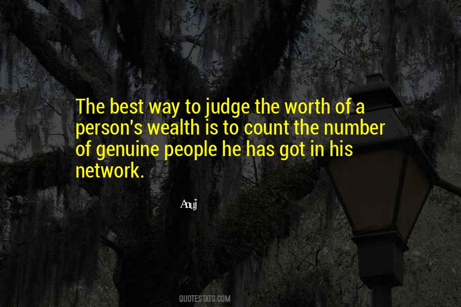 Quotes About A Person's Worth #143231