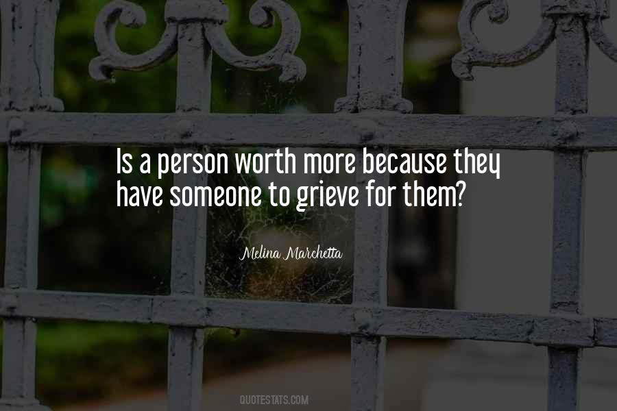 Quotes About A Person's Worth #257876