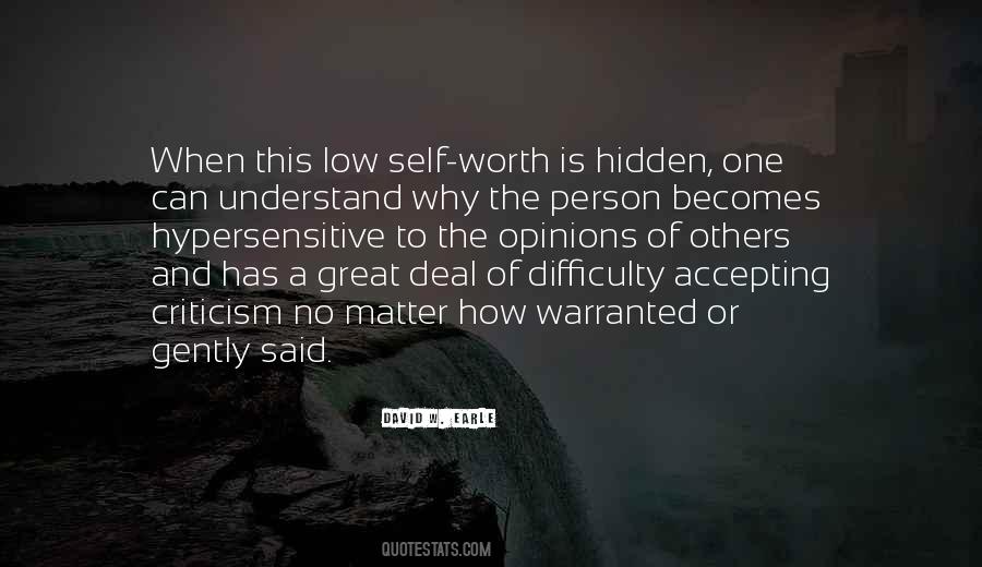 Quotes About A Person's Worth #444486