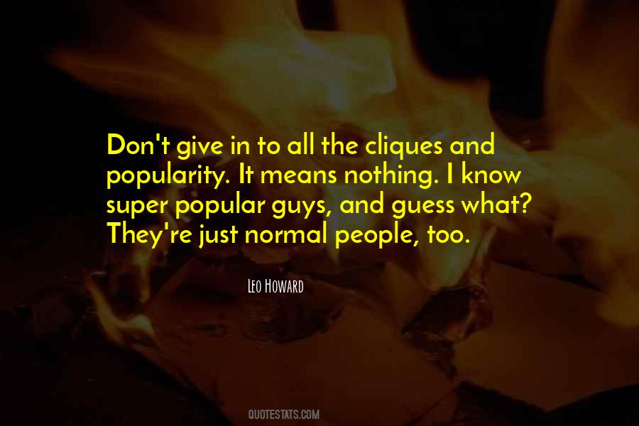 Quotes About Popularity #1009323