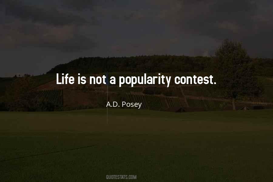 Quotes About Popularity #1331204