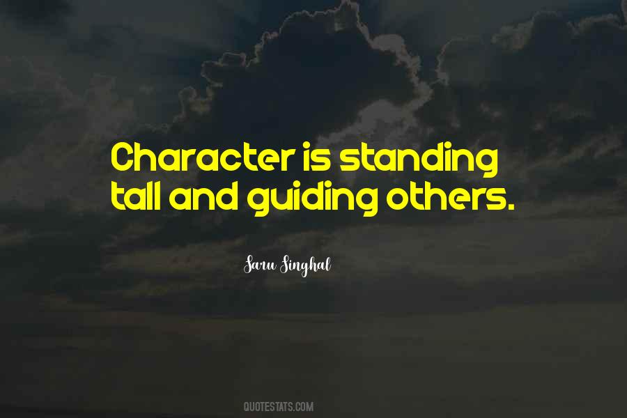 Quotes About Standing Tall #1231444