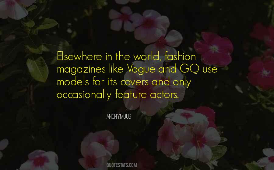 Quotes About Vogue & Fashion #1290564