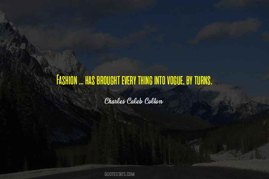 Quotes About Vogue & Fashion #996586