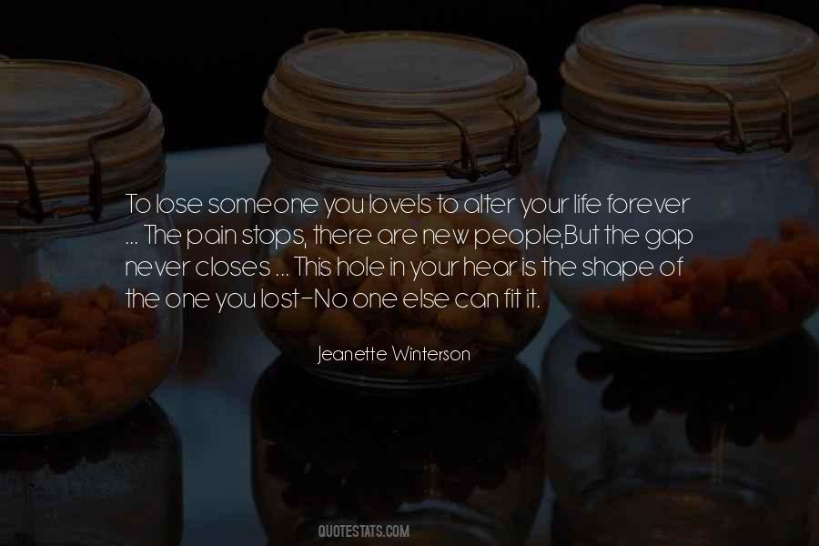 Quotes About Someone You've Lost #224074