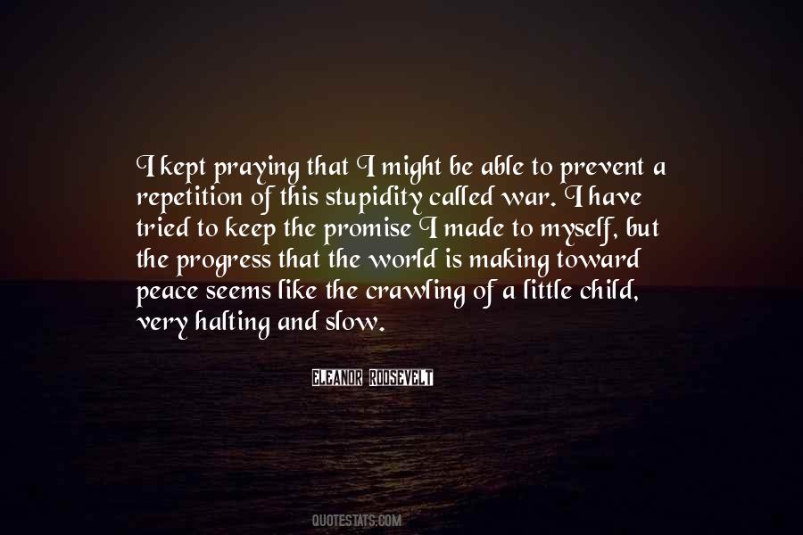 Quotes About Praying For Peace #127748