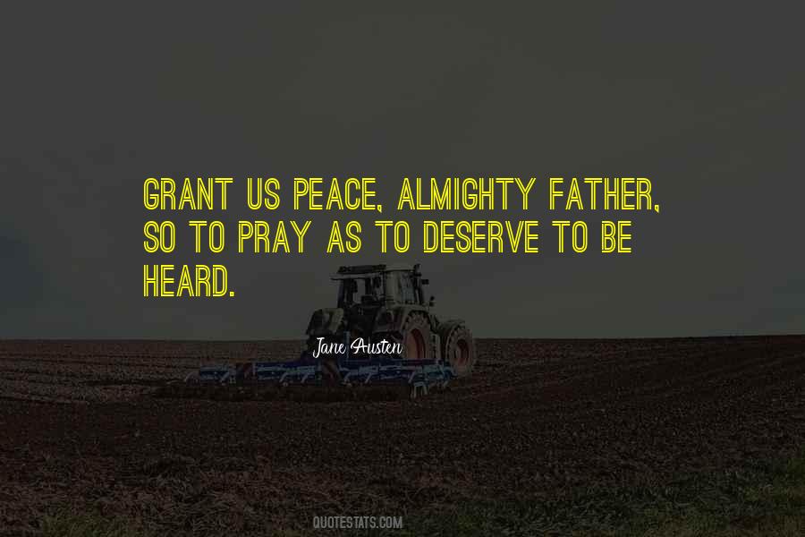 Quotes About Praying For Peace #1535507