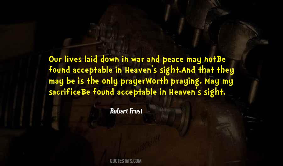 Quotes About Praying For Peace #213981