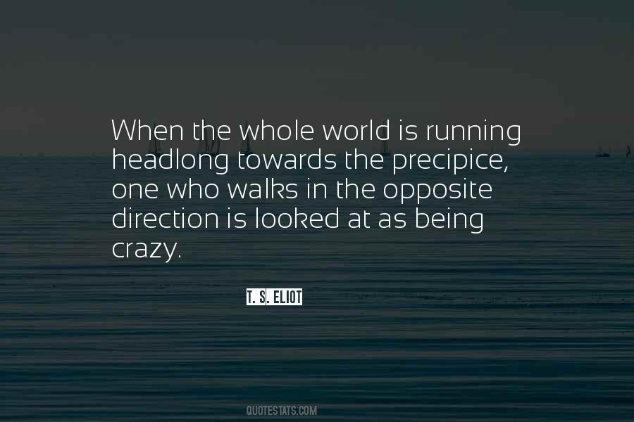 World Going Crazy Quotes #205097