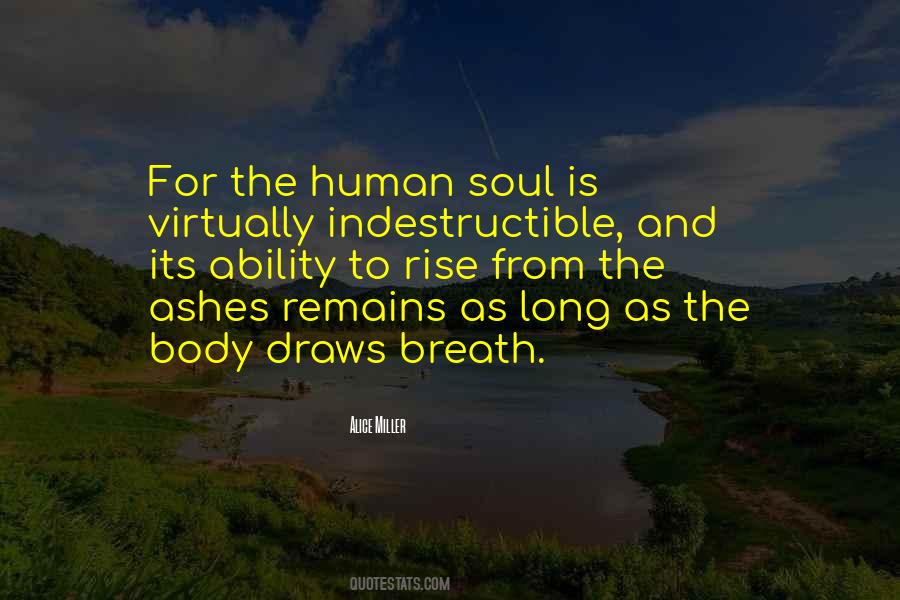 Quotes About The Human Soul #851055