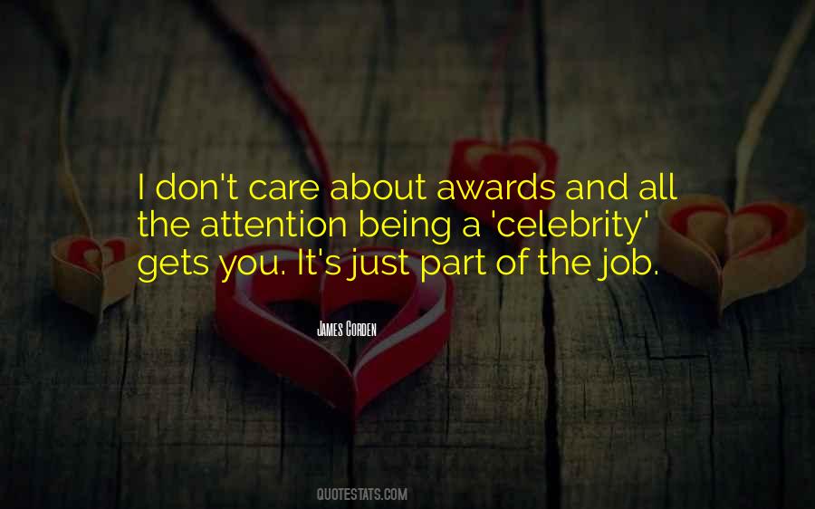 Quotes About Care And Attention #701895