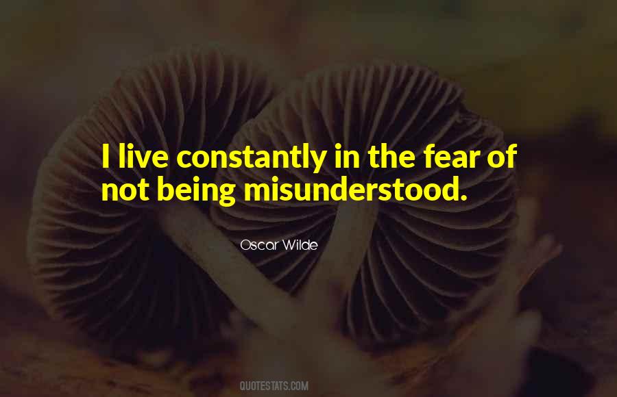 Quotes About Being Misunderstood #578931