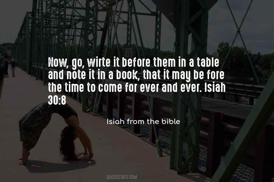 Quotes About Time In The Bible #1492718