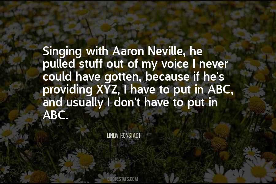 Quotes About Voice And Singing #1092629