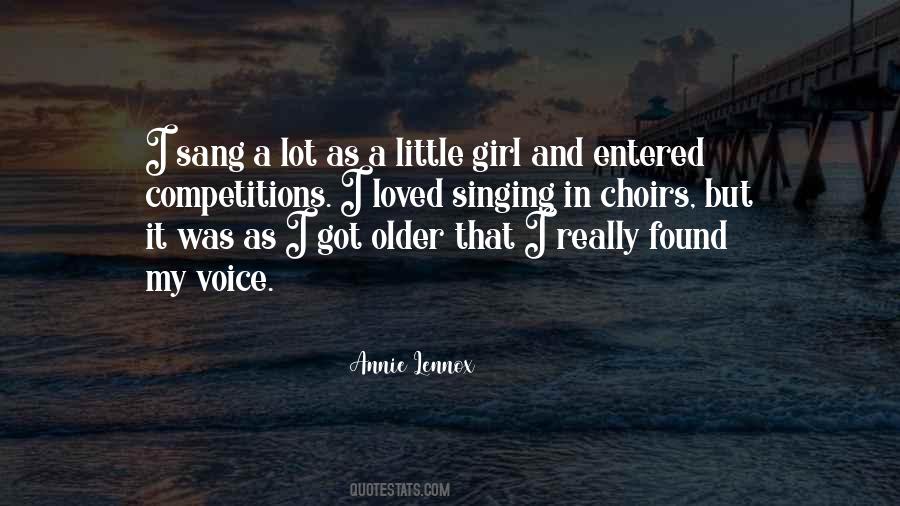 Quotes About Voice And Singing #449719