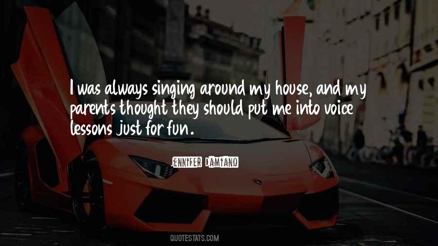 Quotes About Voice And Singing #980783