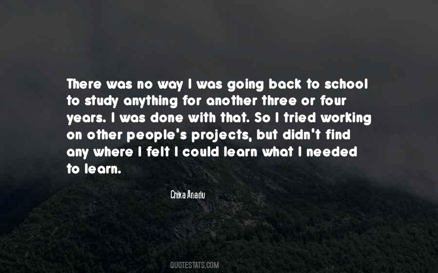 Quotes About Going Back To School #888607