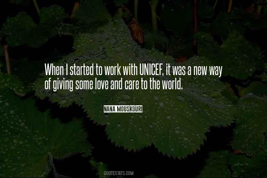 Quotes About Unicef #1324506