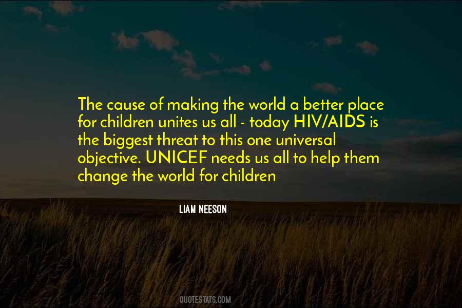 Quotes About Unicef #269111