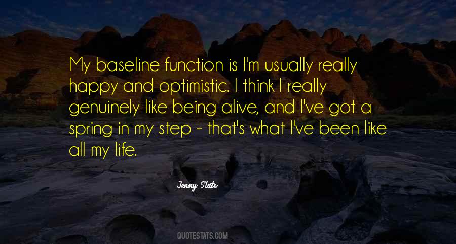 Being Optimistic Quotes #784584