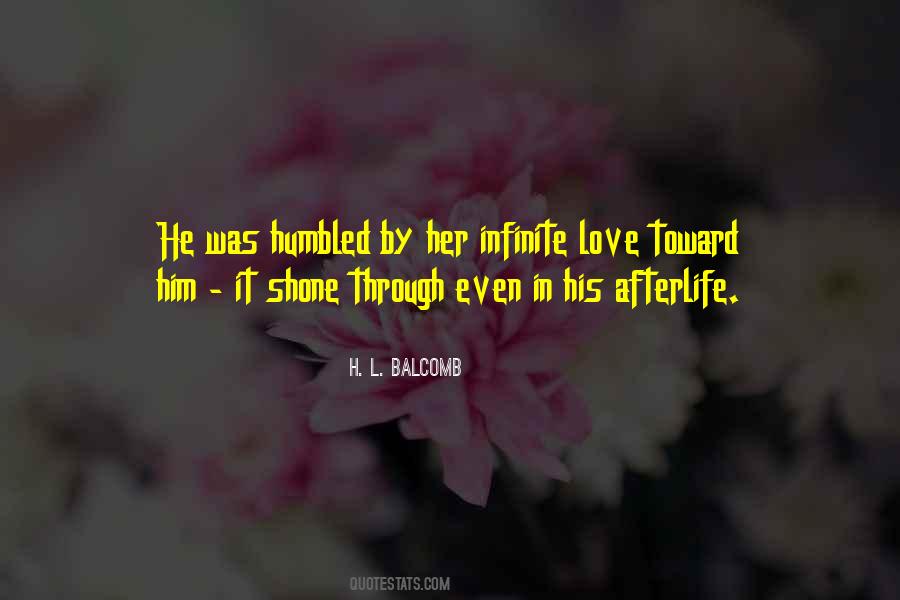 Quotes About Infinite Love #1487114