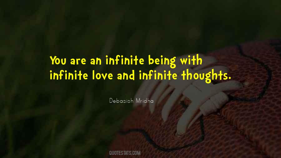Quotes About Infinite Love #185162