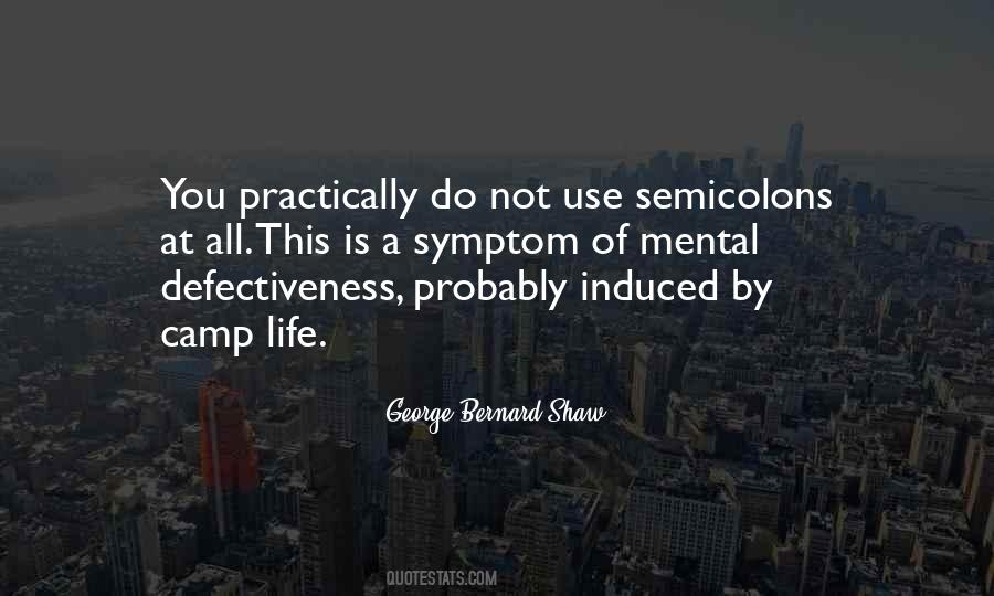 Quotes About Semicolons #121529