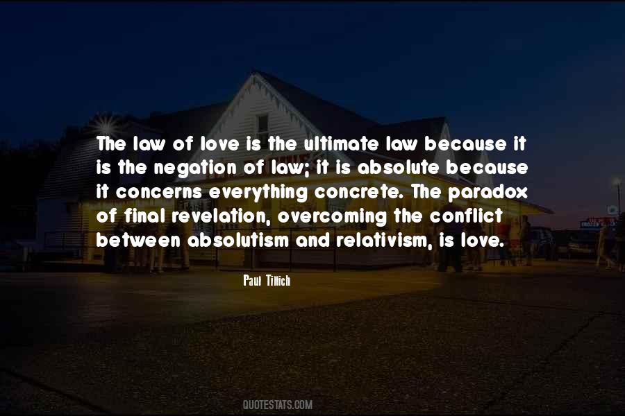 Quotes About Paradox Of Love #1550496