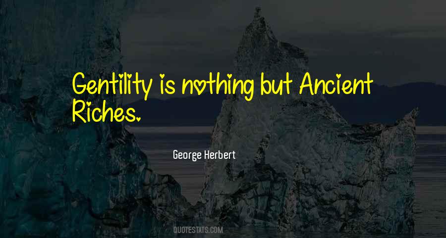 Quotes About Gentility #1643295