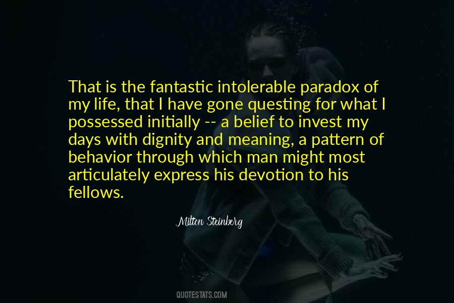 Quotes About Paradox Of Life #1060982