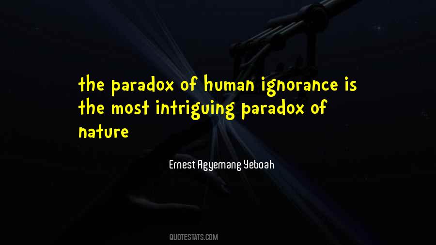 Quotes About Paradox Of Life #278840