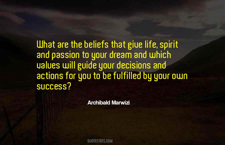 Beliefs That Quotes #8374