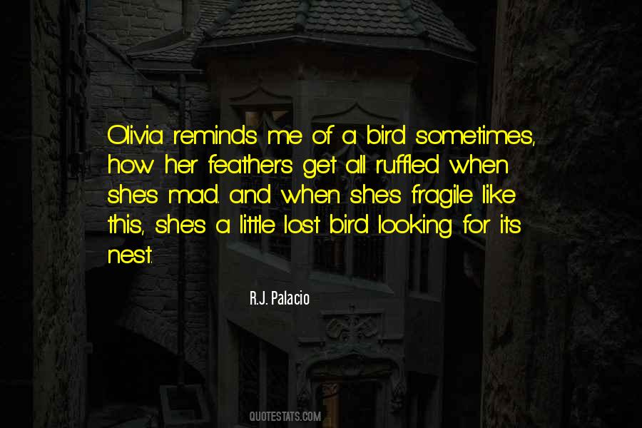 Quotes About Ruffled Feathers #350433