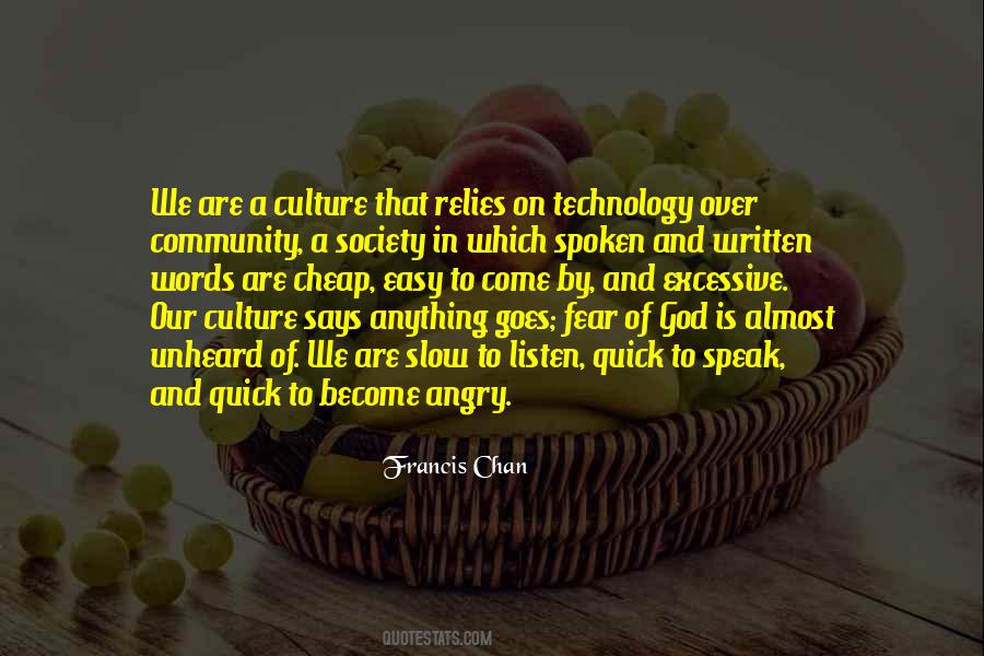 Quotes About Society And Technology #1822578