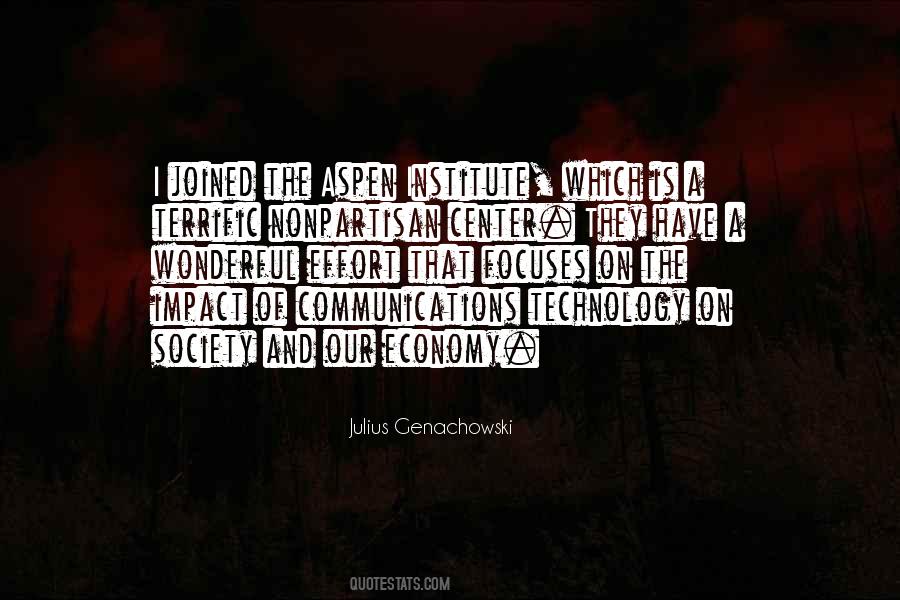 Quotes About Society And Technology #1850513