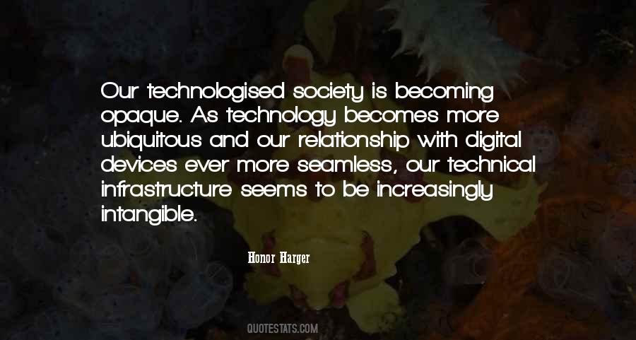 Quotes About Society And Technology #436283
