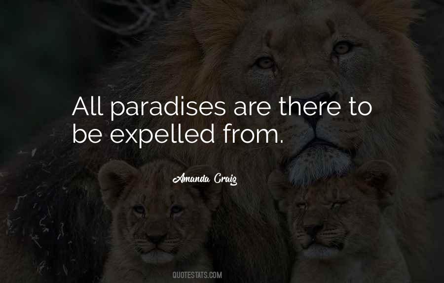 Quotes About Paradises #1128627