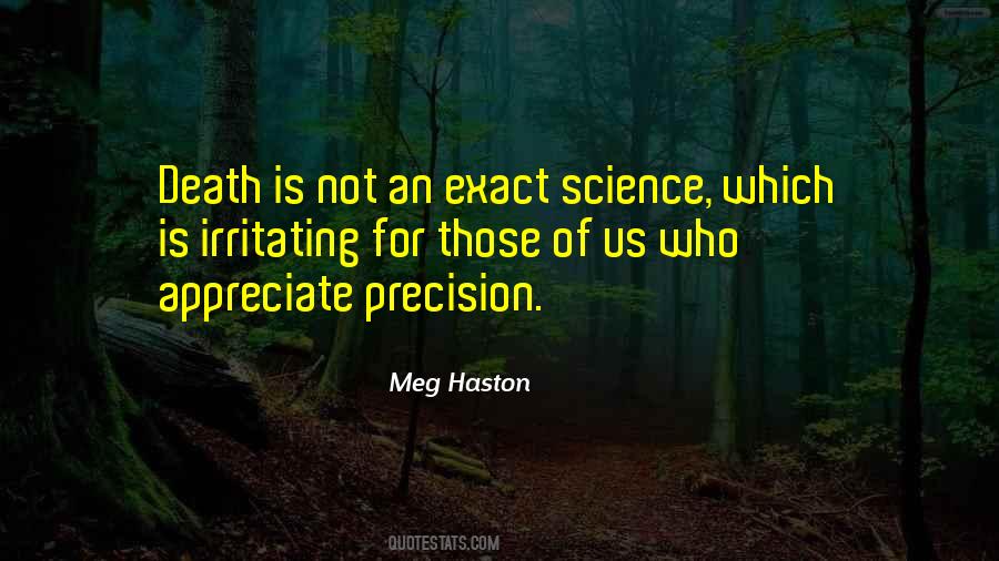 Exact Science Quotes #1615846