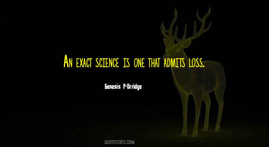 Exact Science Quotes #1830908