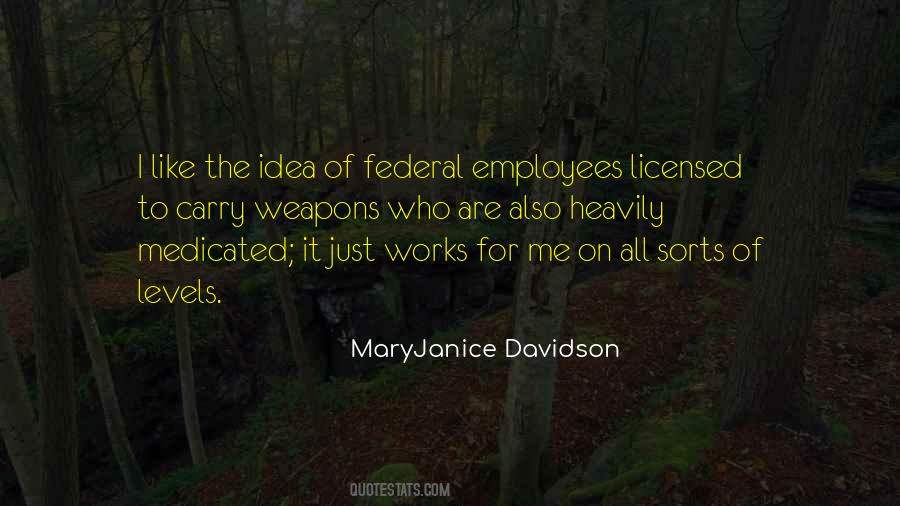 Quotes About Federal Employees #326254