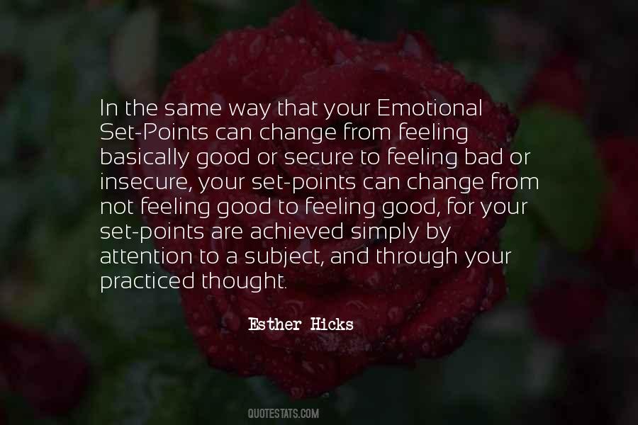 Quotes About Feeling Secure #1502112