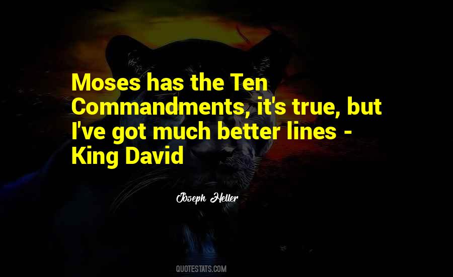 Moses Ten Commandments Quotes #1262627