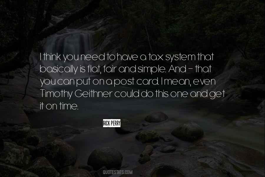 Quotes About Flat Tax #300957