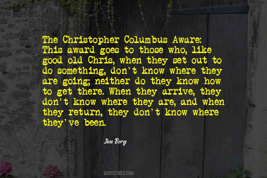 Quotes About Columbus #1631485