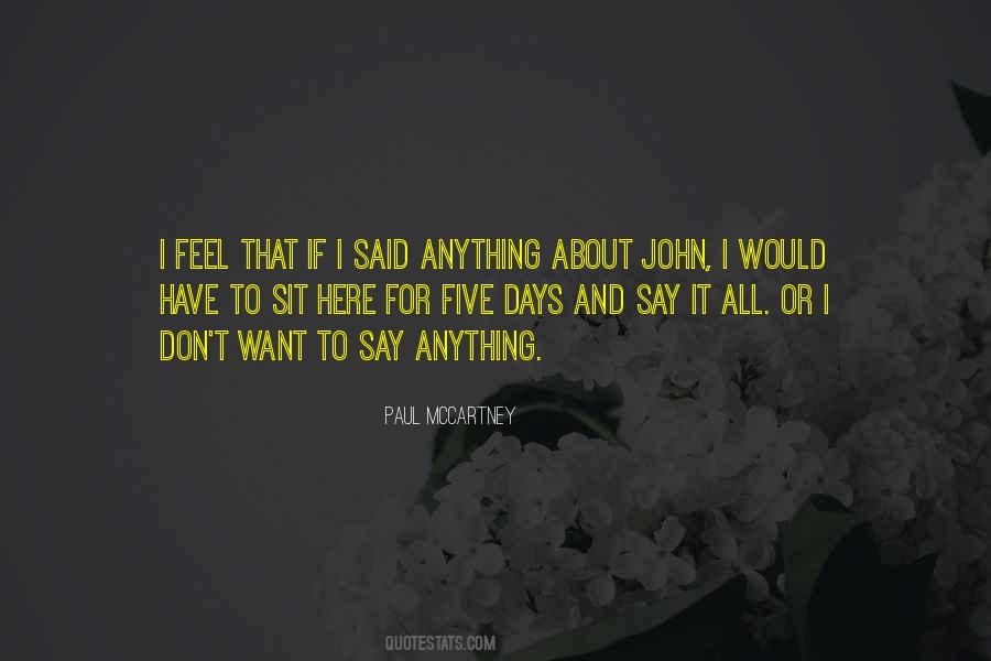 Say It All Quotes #1089128