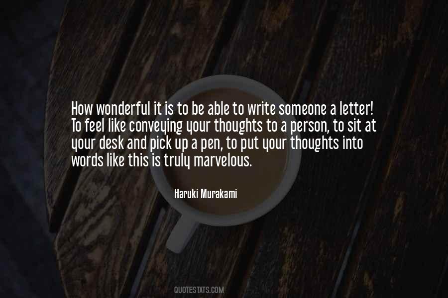 Quotes About Words And Letters #748693