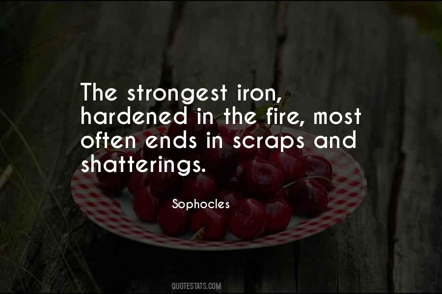 Fire And Strength Quotes #704251